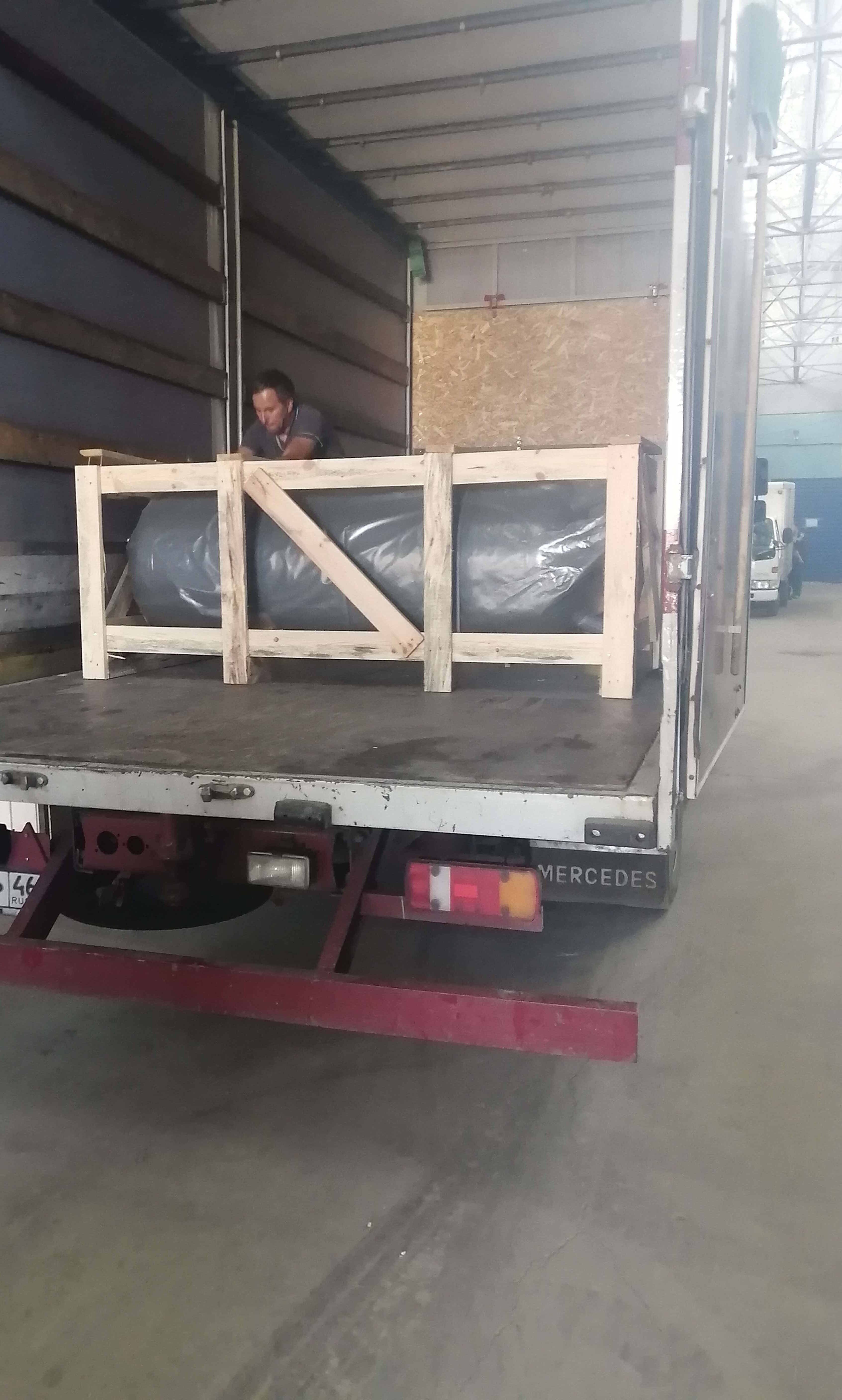 Отгрузка ресивера Remeza РВ 500.11.00 в г. Воронеж