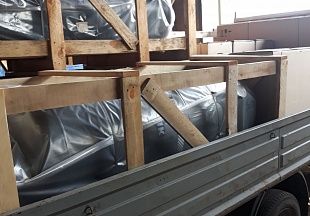Отгрузка вертикального ресивера